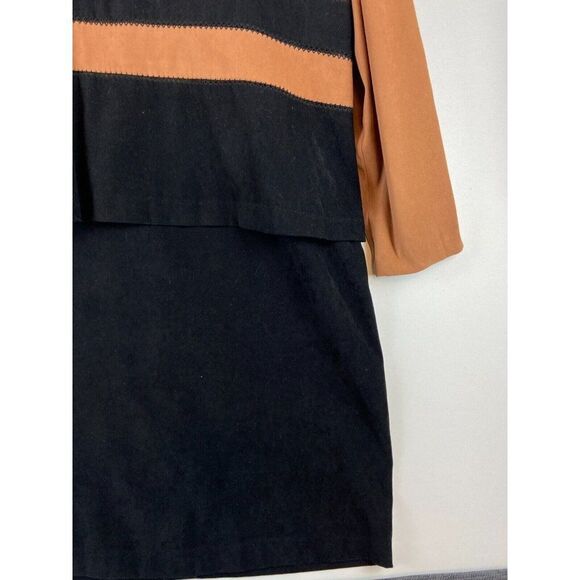 Vintage Velvet Women's Block Dress Size Large - Picture 4 of 8